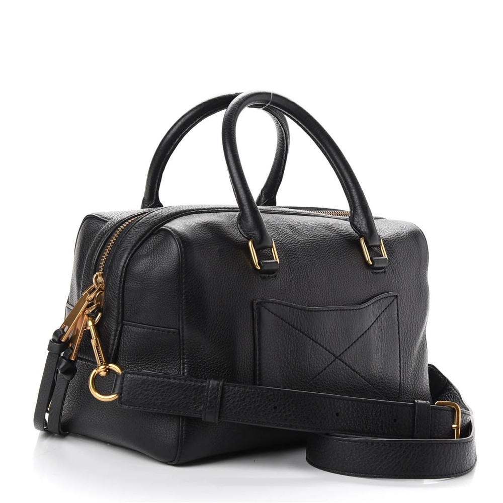 Marc Jacob’s Calfskin Recruit Bauletto Satchel Tote - Picture 2 of 8